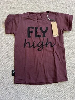 Moi Fly High Short Sleeve Tee - Maroon